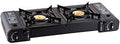 2-Burner Butane Countertop Range / Portable Stove with Brass Burners R626985