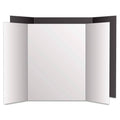 Black/White Tri-Fold Poster Board 6 Pack M2587