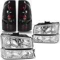Headlight Assembly and Taillights Combo D6777