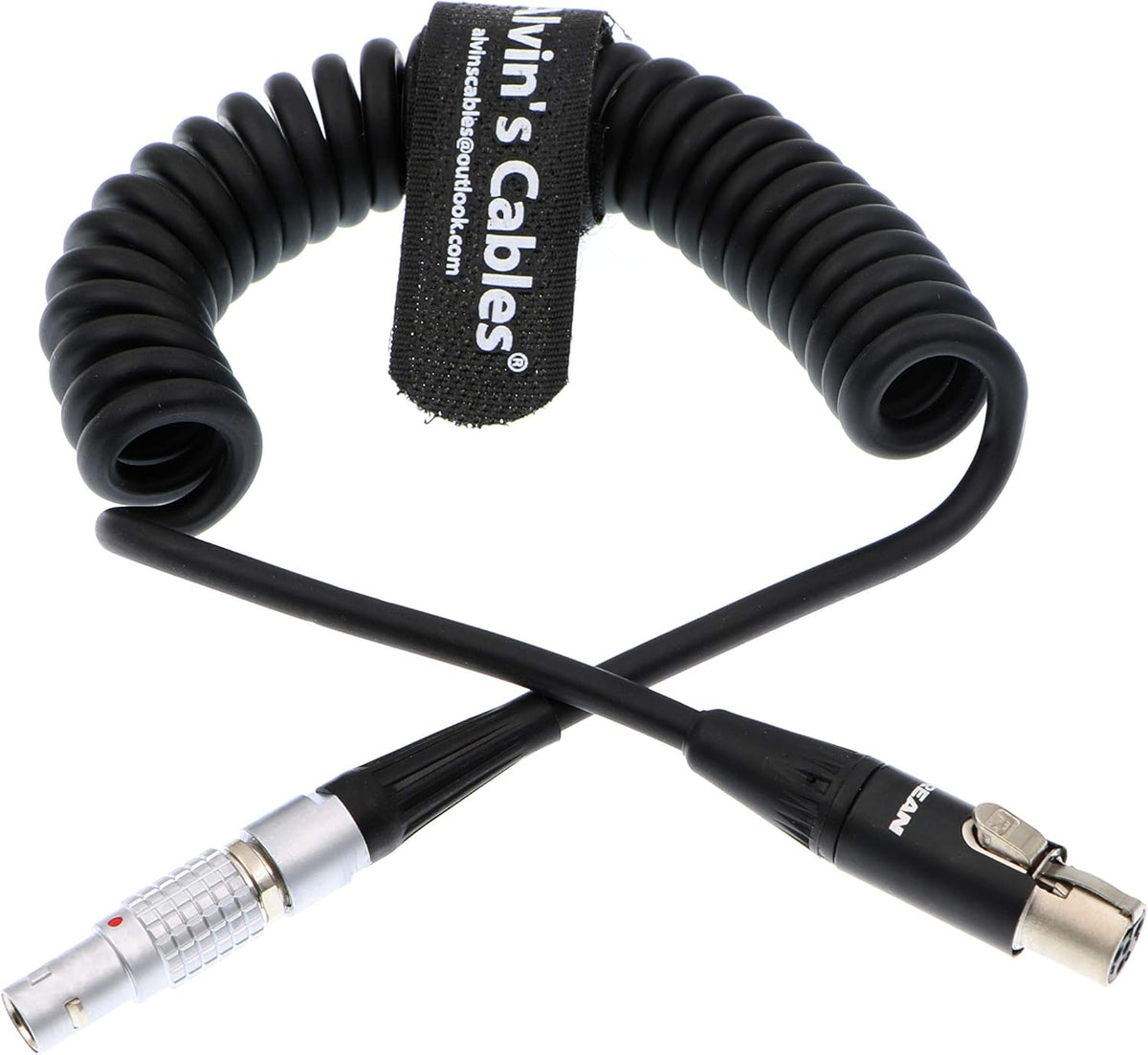 2 Pin Male to Mini XLR 4 Pin Female Monitor Power Cable Pack of 2 S45045