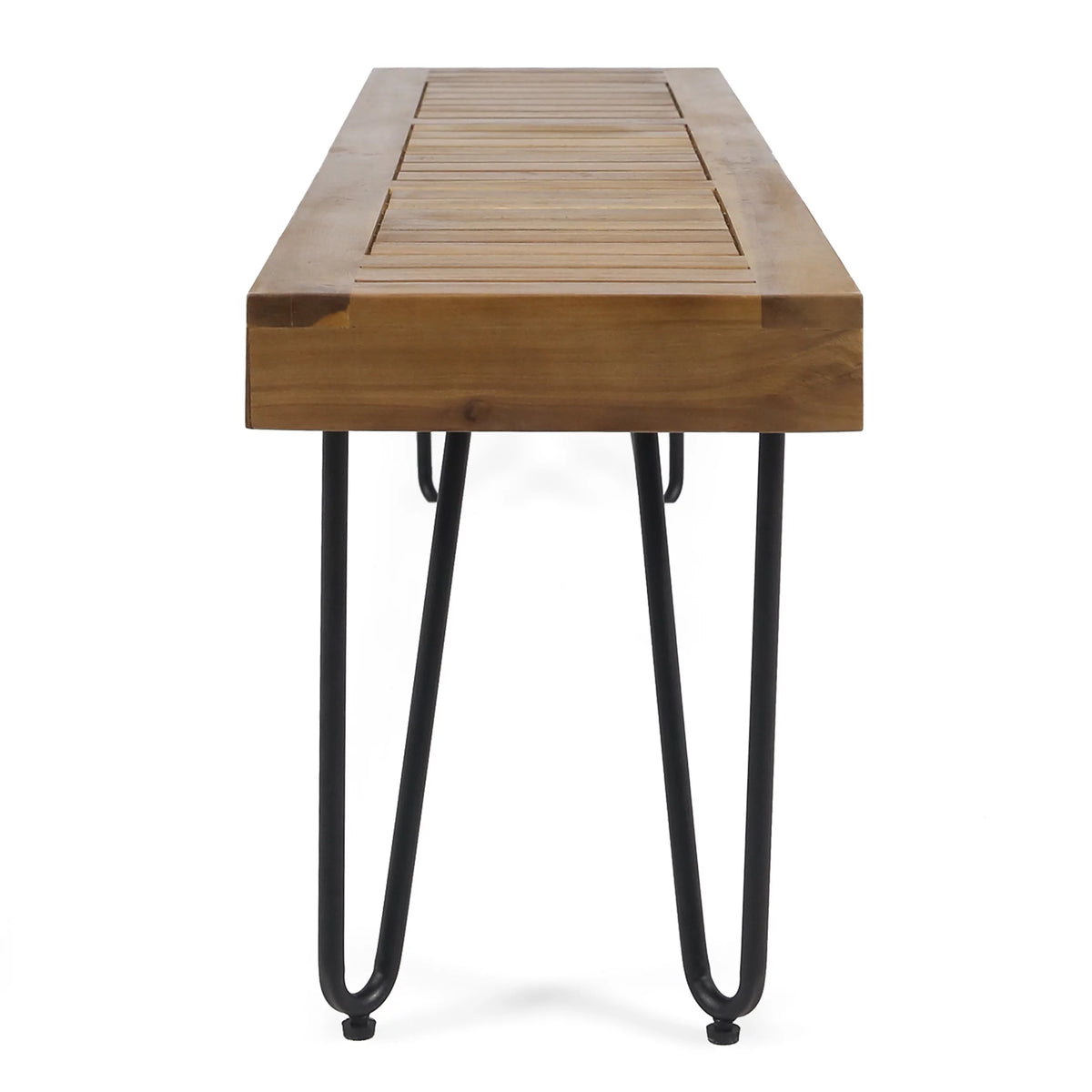 Wood and Metal Bench R316