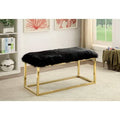 Faux Fur Bench Q273167