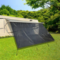 RV Awning Shade Screen with Zipper 8'X12'3'' Z469