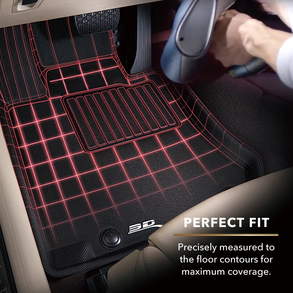 Black Front Row Floor Mat Z8733