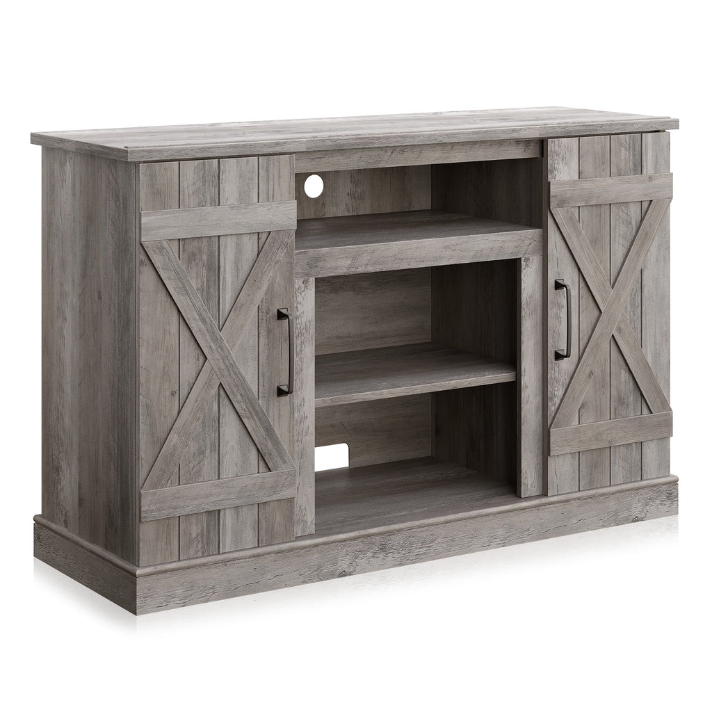 Gray Wash TV Stand Media Entertainment Center M5520