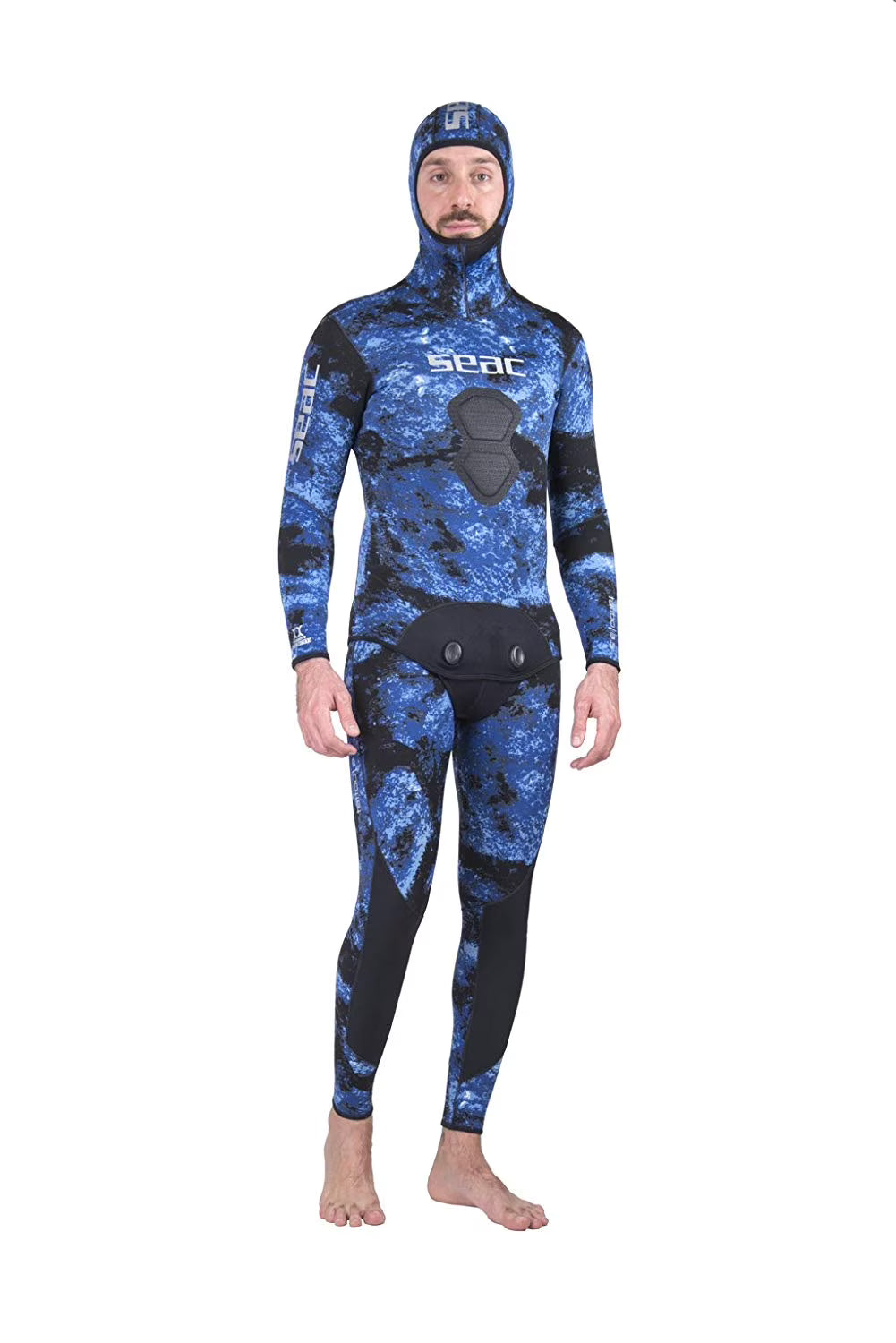 Camo Blue 2mm Full Wetsuit R19536