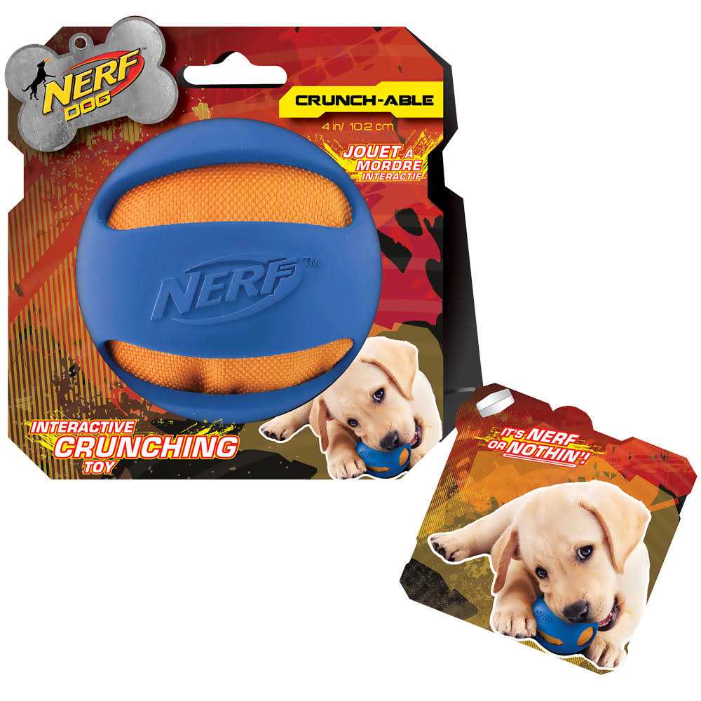 Checker Crunch Ball Dog Toy B2391