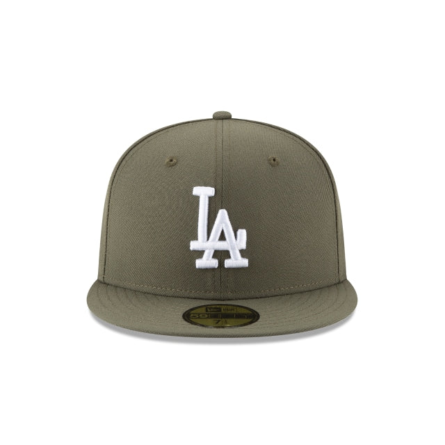 Olive Fitted Hat A909