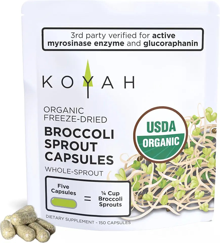 Organic Broccoli Sprout Capsules M892342