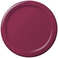 Burgundy Banquet Plate (10pks Case) I6906