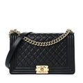 Quilted Medium Flap Bag M4806
