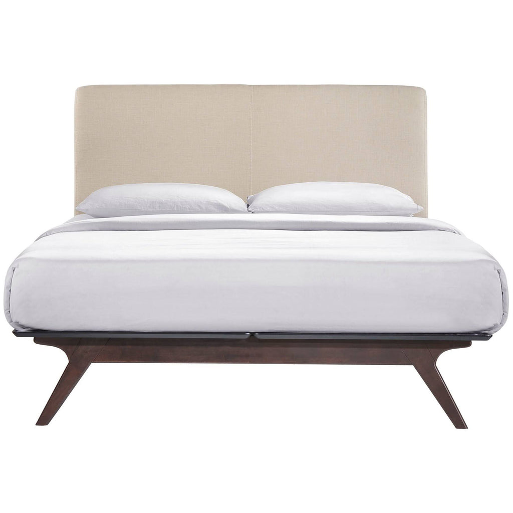Full Bed in Cappuccino Beige C43317