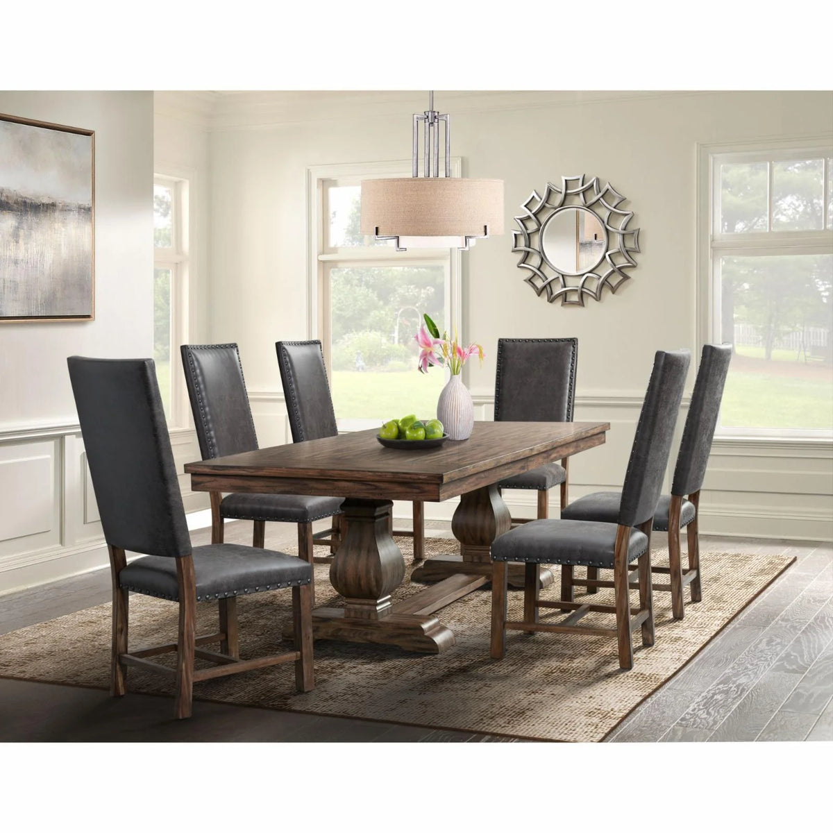 Tall Back Side Chair Set L5957