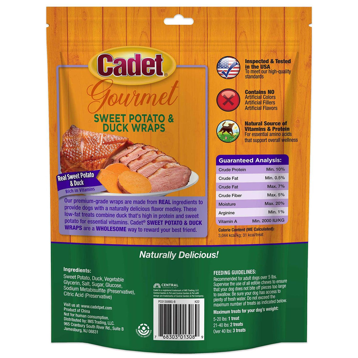 Sweet Potato & Duck Dog Treats W43896