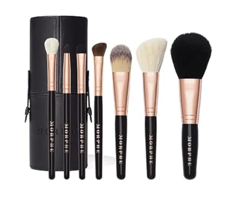 7 Piece Rose Gold Brush Set C246