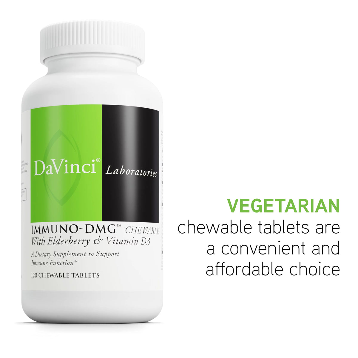 Chewable with Elderberry & Vitamin D3, 120 Chewable Tablets S9149