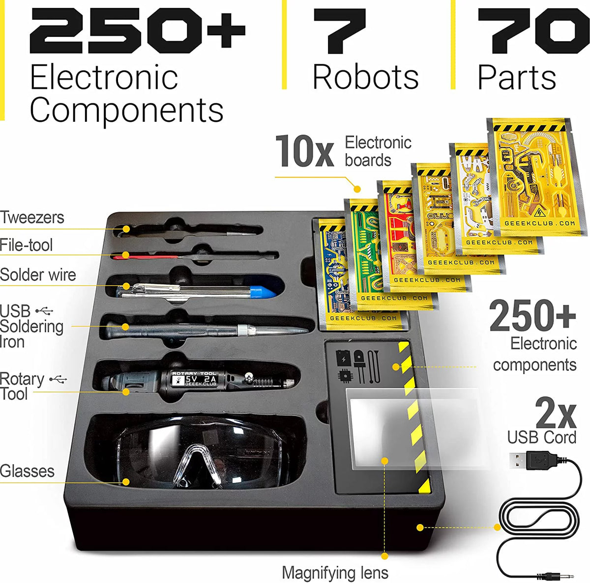 Robot Building Kit with Tools T7709