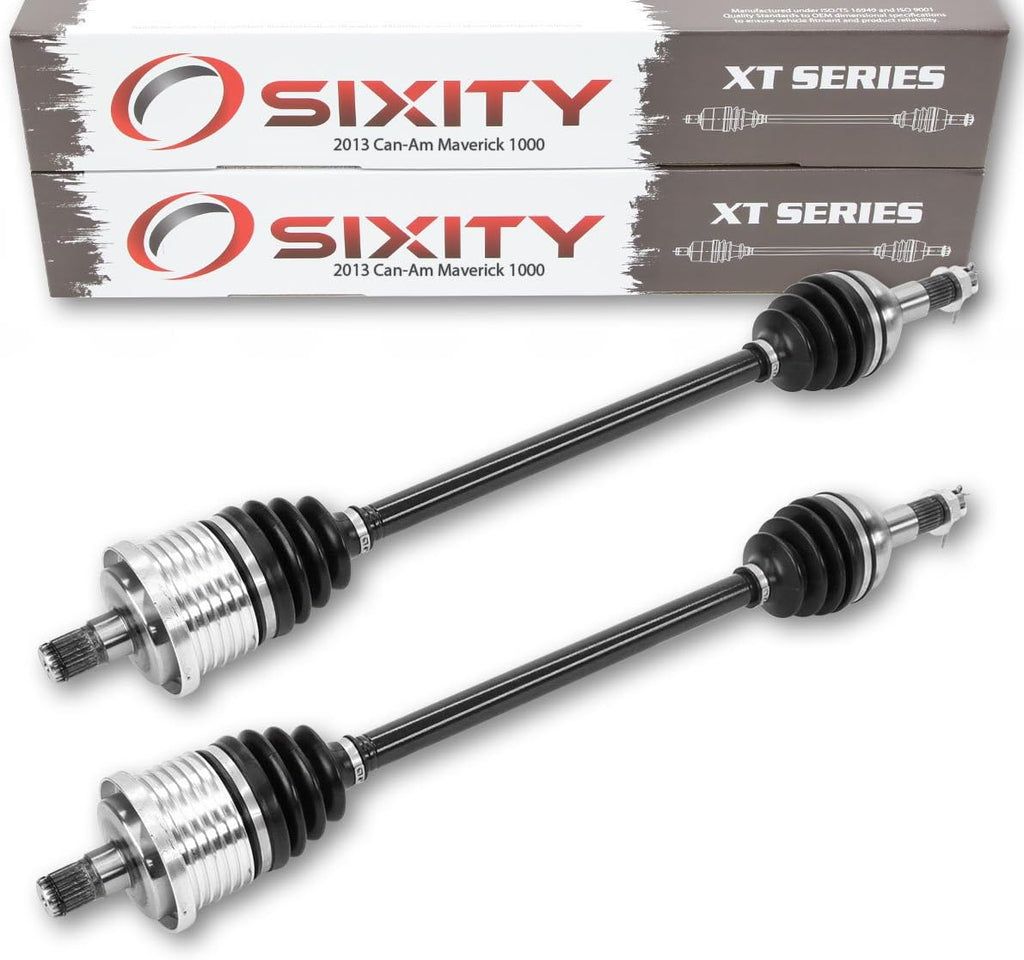 Rear Left Right Axles Pair for Can-Am Maverick 1000 4X4 W886