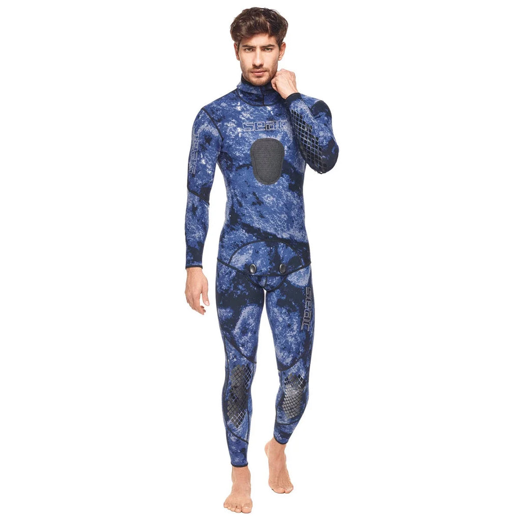 Camo Blue 2mm Full Wetsuit R19536