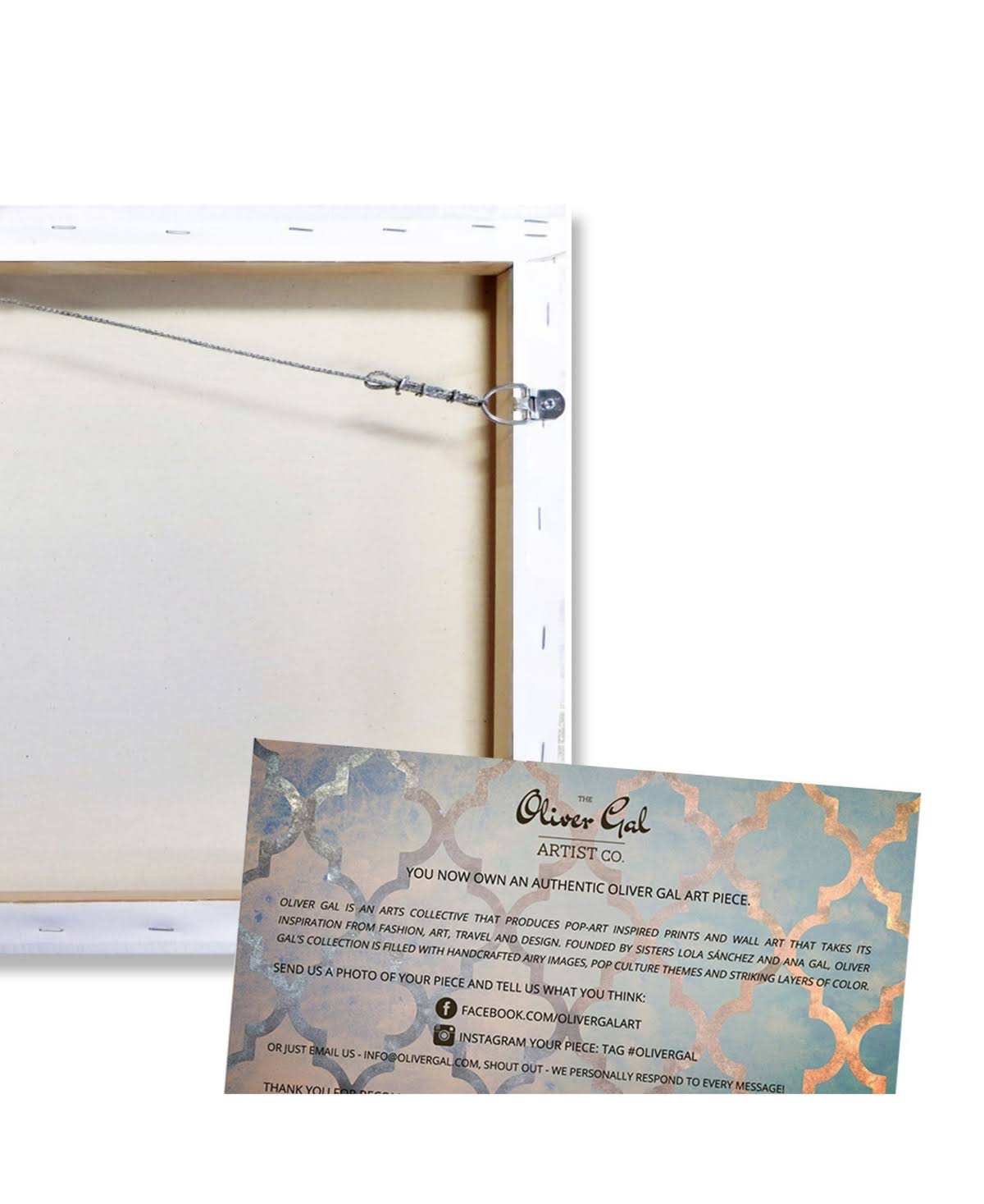 Rose Gold Canvas Art P298