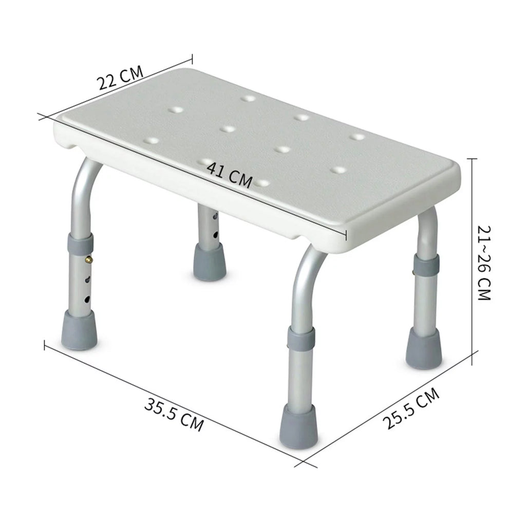 Adjustable Anti Slip Bathroom Step Stool Q6789