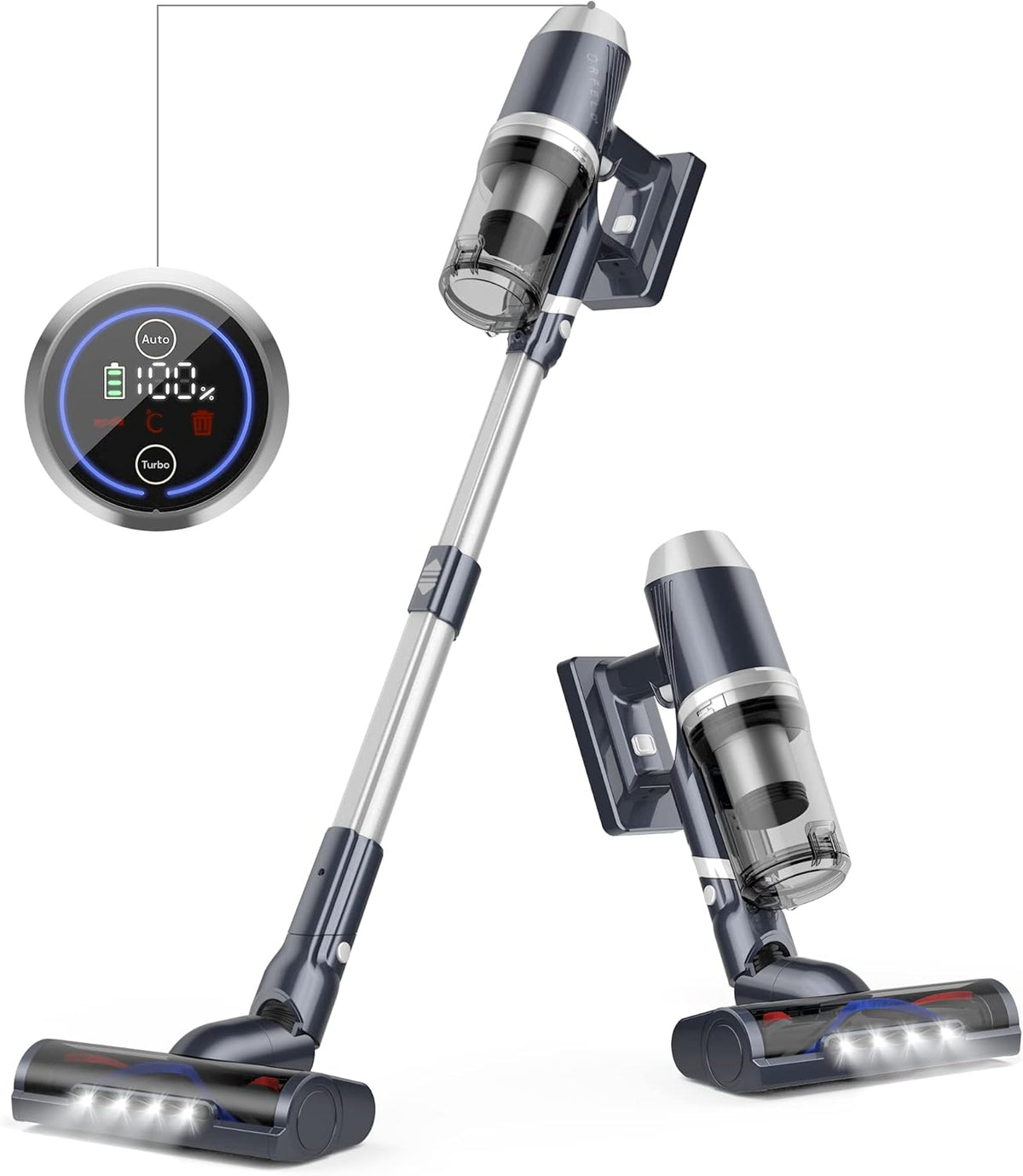 Cordless Vacuum Cleaner with LED Touch Screen Z49494