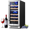 15 Bottle Dual Zone Wine Cooler Refrigerator M378