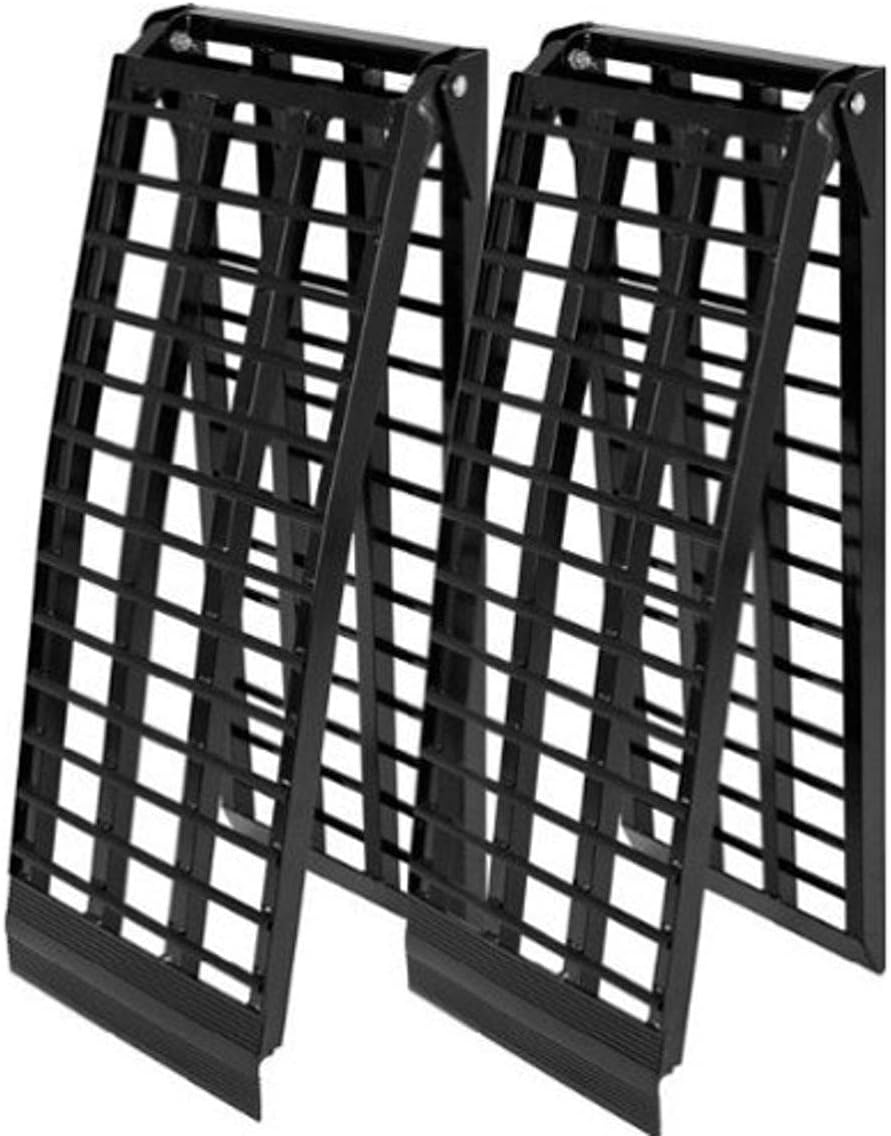 Wide Loading Ramps 8' Pair 4 Beam 2,700 lb. Capacity Heavy Duty Y677