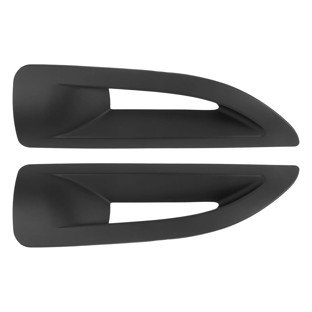 Matte Black Hood Side Air Vents Cover Trim for Jeep Wrangler JK JKU Unlimited Rubicon 2007-2017 W182510