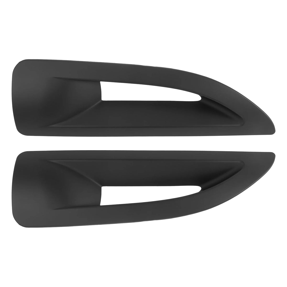 Matte Black Hood Side Air Vents Cover Trim for Jeep Wrangler JK JKU Unlimited Rubicon 2007-2017 W182510