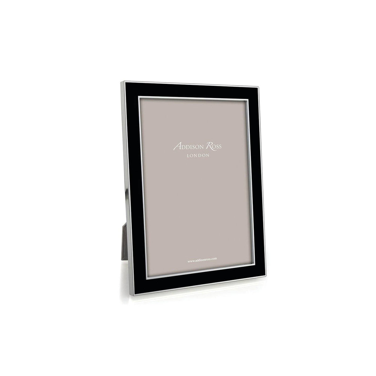 Black Enamel Photo Frame, 5" x 7" C8204