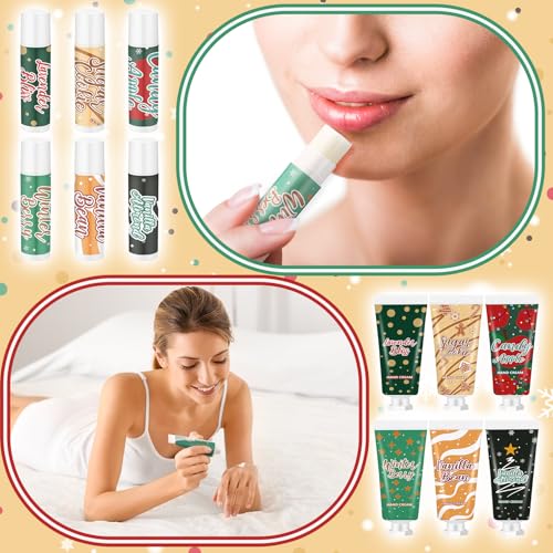 Christmas Hand Cream and Lip Balm Gift Set 48pcs K34818