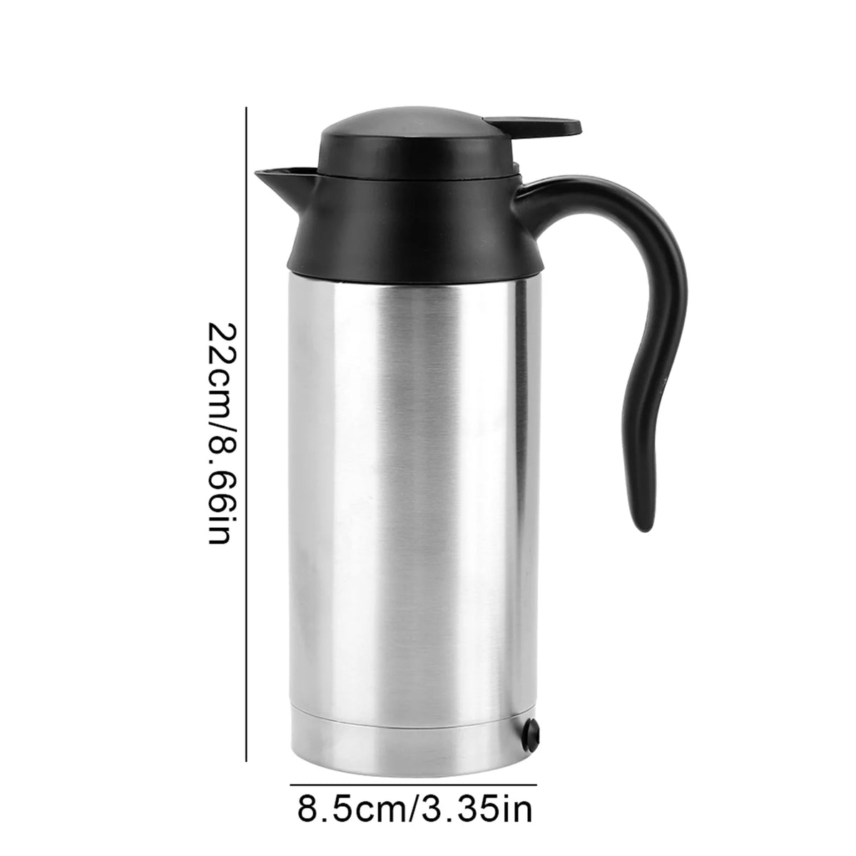 Portable 750ml 24V Car Kettle Water Heater Bottle Y4769