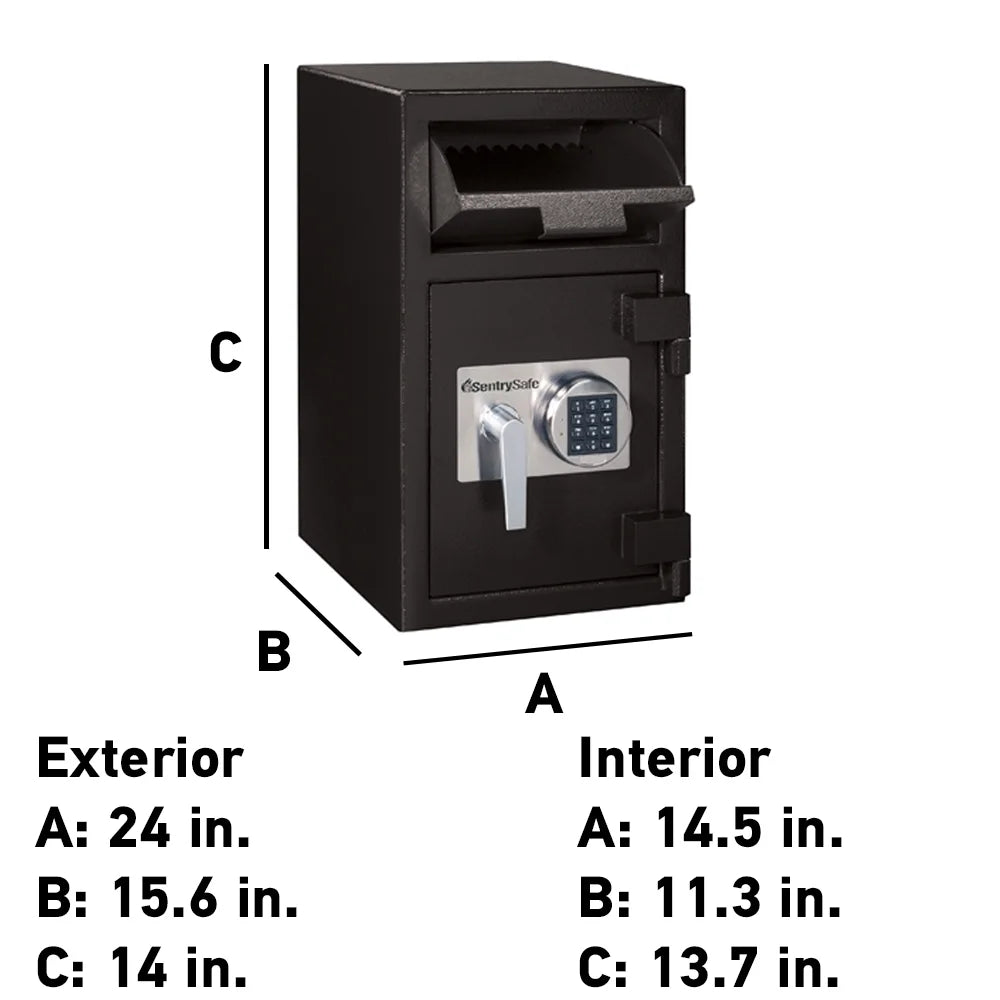 1.3 Cu. ft. Digital Keypad Depository Safe D3362