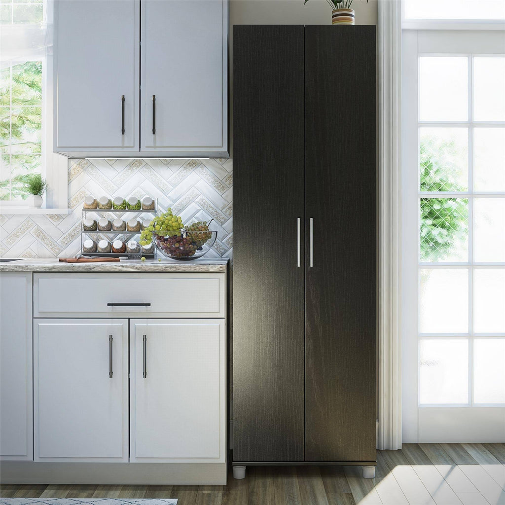 Ivory Oak Utility Storage Cabinet F27214