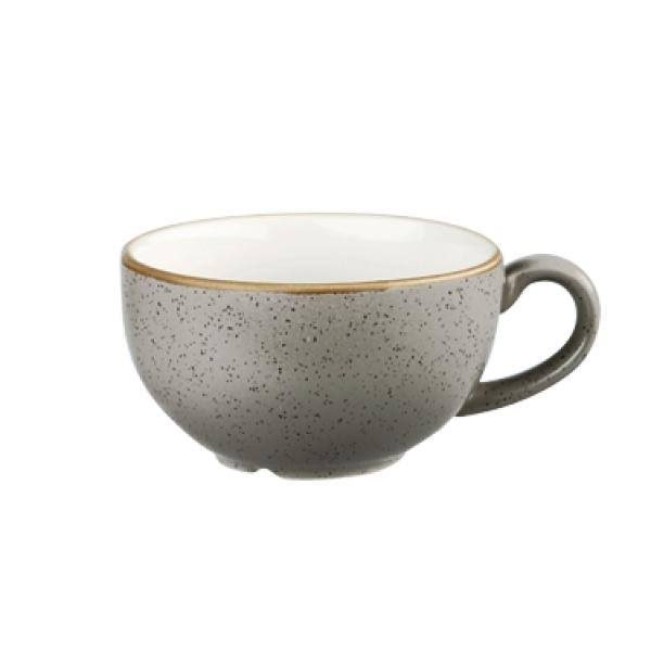 8 oz Cappuccino Cup Peppercorn Grey A926001
