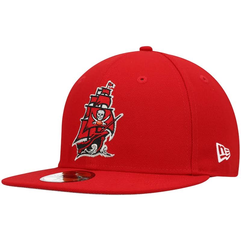 Red Tampa Bay Buccaneers 59FIFTY Fitted Hat W278
