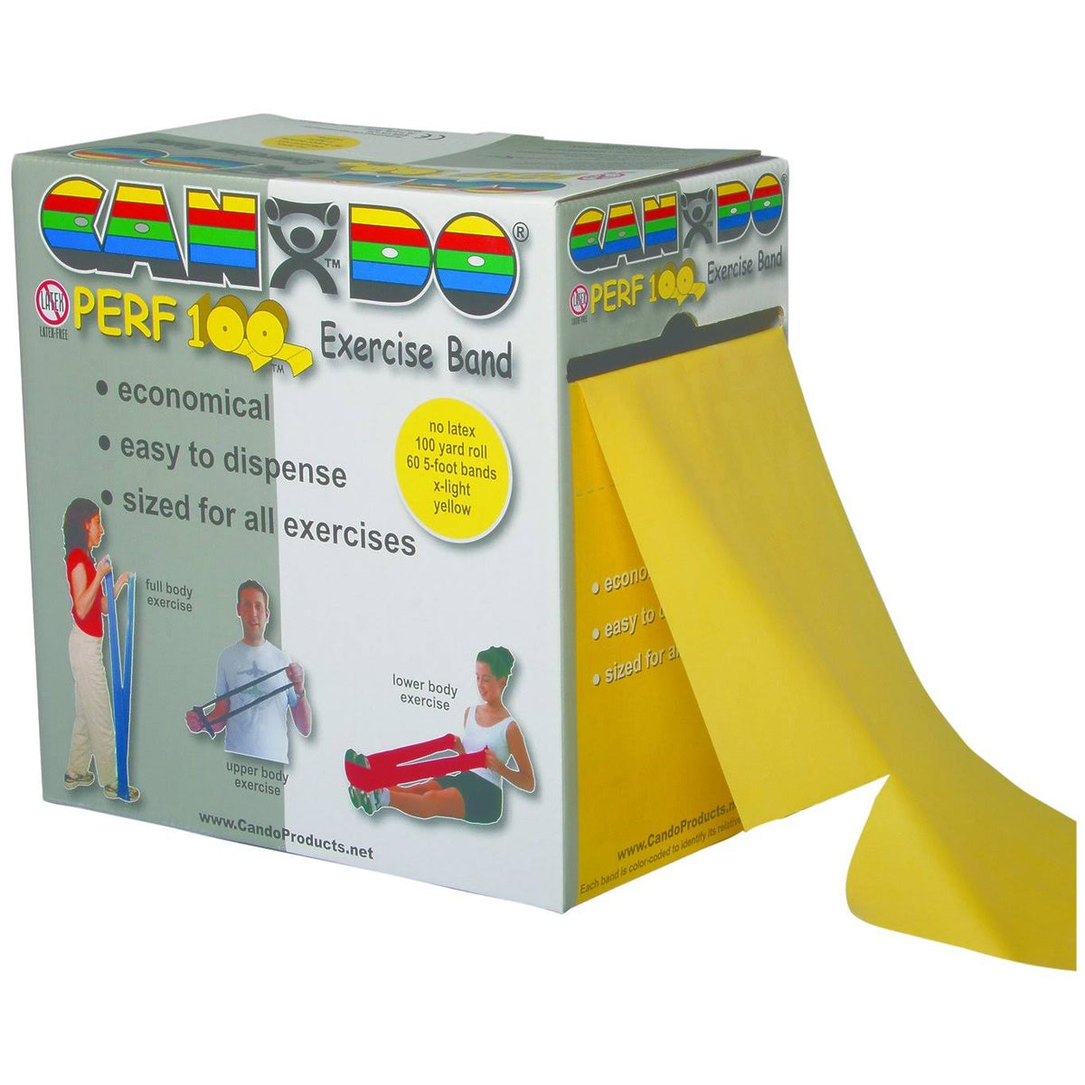 5-Piece Set Latex Free Exercise Band A6907