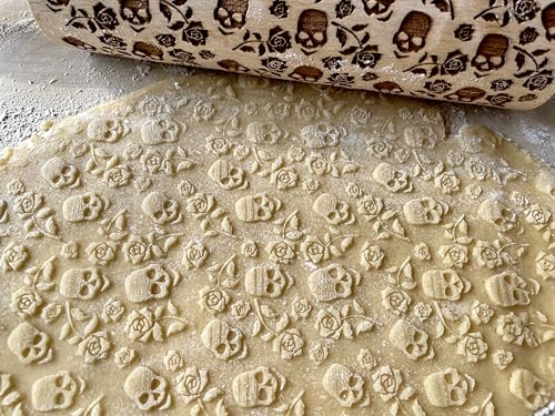 Skull Embossing Rolling Pin Y33667