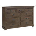 Wood Double Drawer Dresser X62690