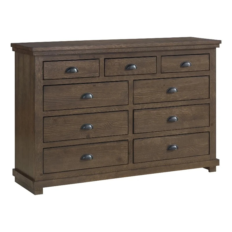 Wood Double Drawer Dresser X62690