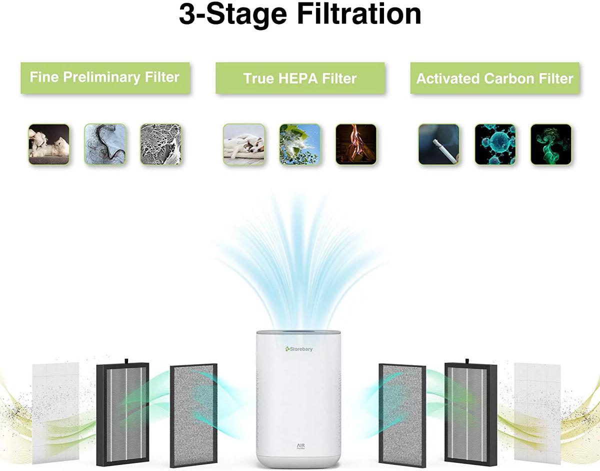 C350 Air Purifier with H13 True HEPA Filter C1658