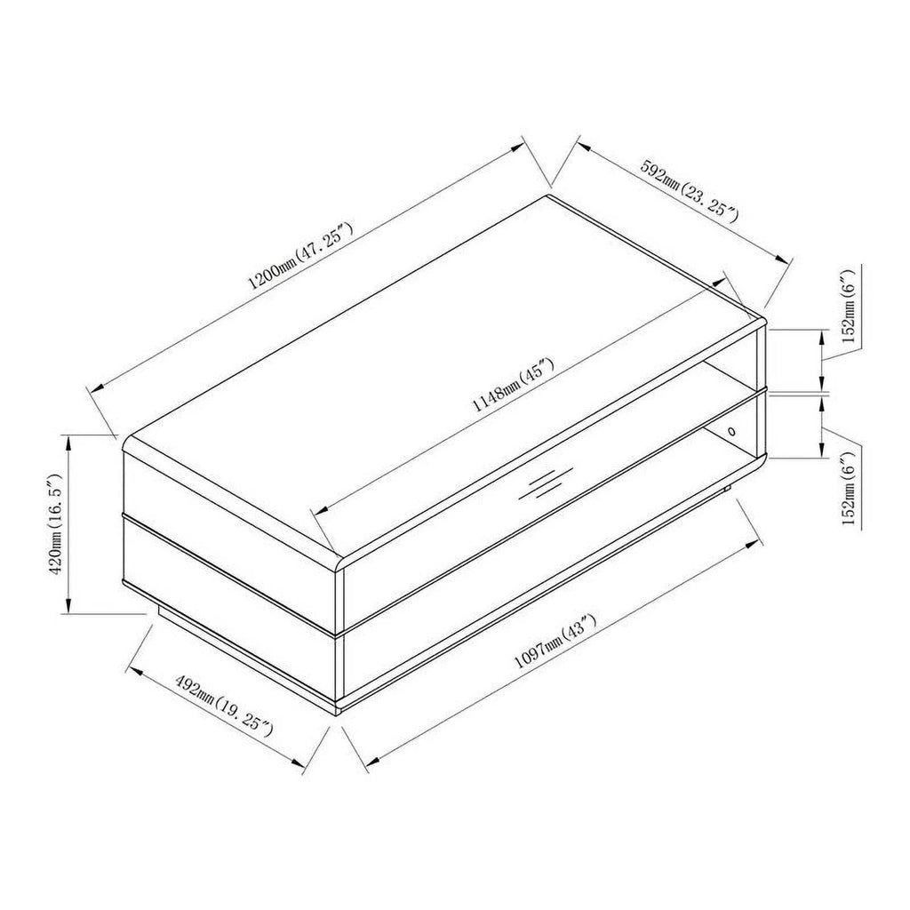Wood 3-Piece Coffee Table Set S854