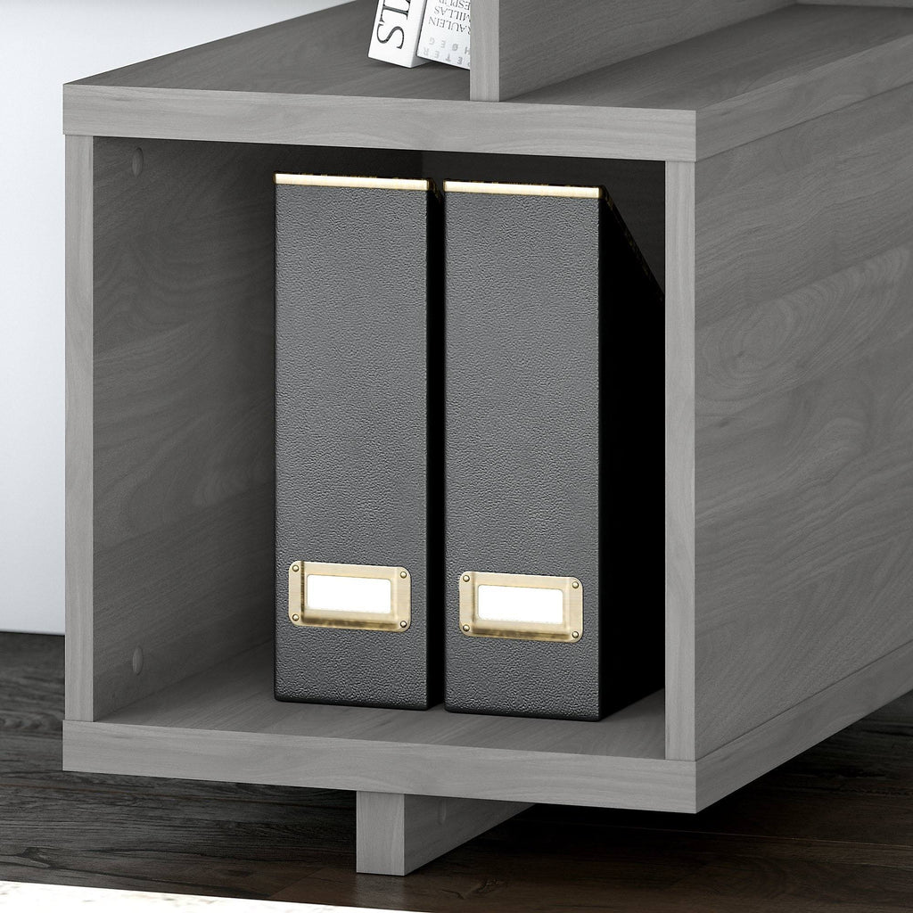 48W Writing Desk with Low Bookcase O5144