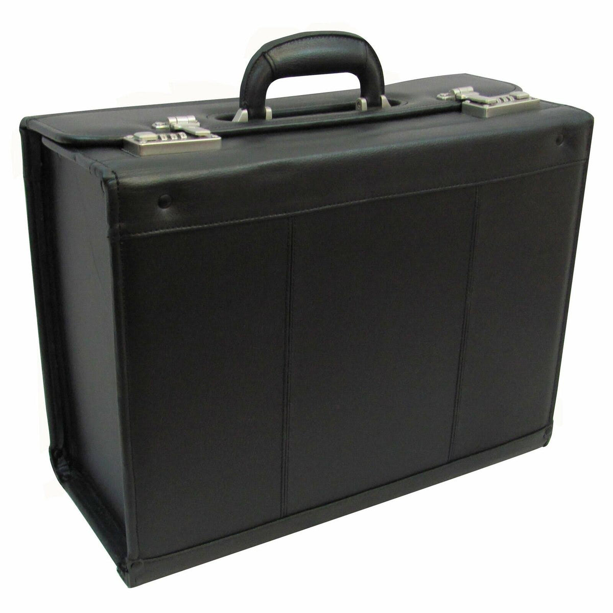 Black Leather Pilot Case S545401