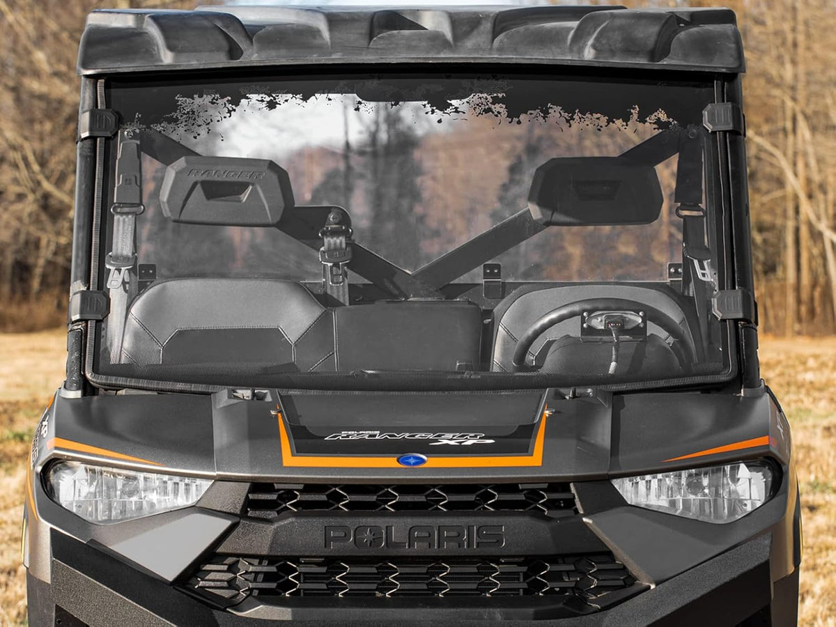 Clear Scratch Resistant Full Windshield for Polaris Ranger XP 1000 / Crew X994