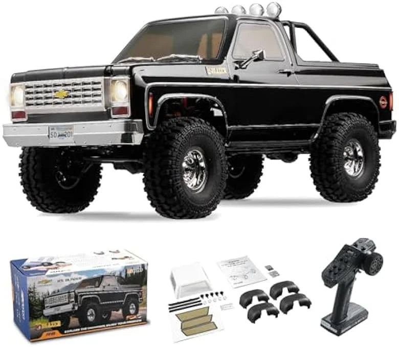 1/10 RC Crawler Pick Up Truck & SUV 2.4GHZ 11CH Remote Control Car Black F52311