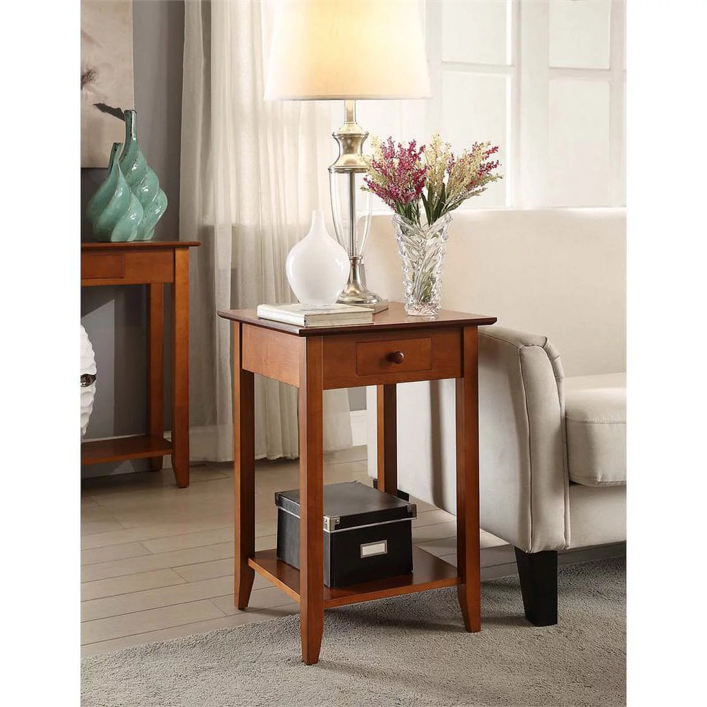 2 Piece Coffee Table and Set of 2 End Table Set in Cherry N465297