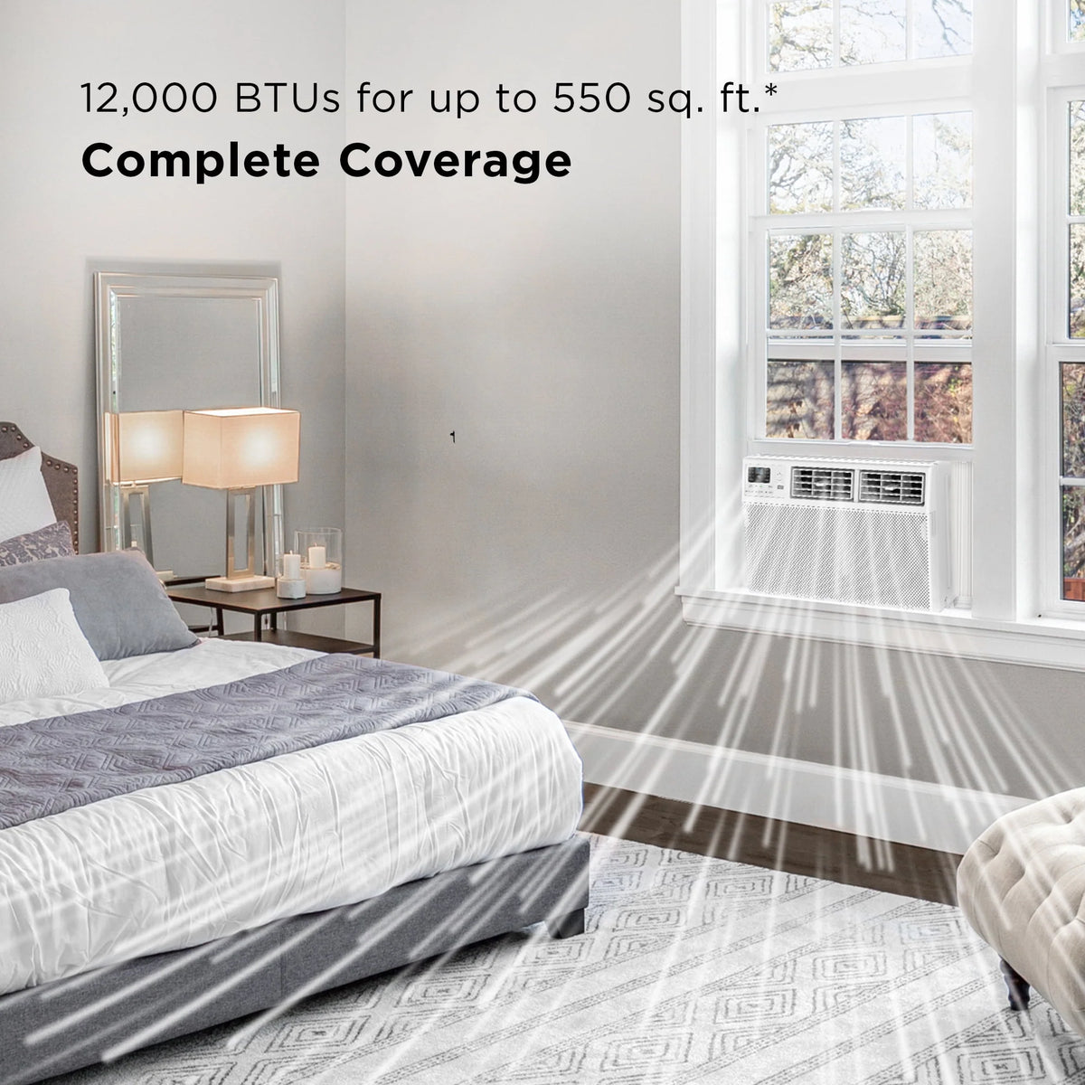 12,000 BTU Smart Window Air Conditioner X746