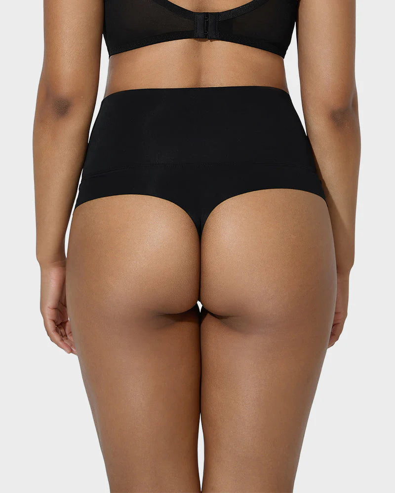 High-Rise Seamless Thong Panty 4 Pack A249